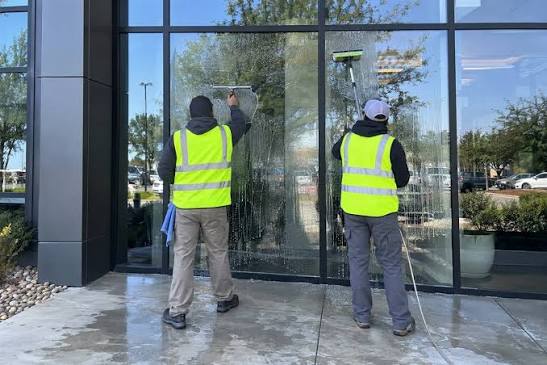 Commercial cleaning services